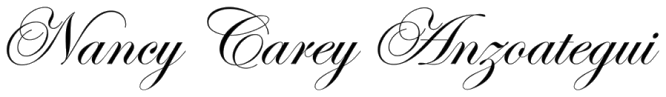 Libros de la autora Nancy Carey Anzoategui